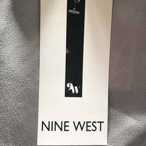 Nine West Metallic Silver Blouse (NWT) - Picture 11 of 13